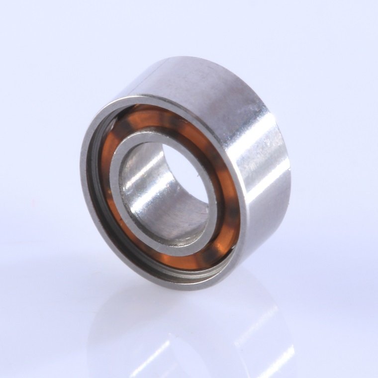 High-Speed 400000 rpm Dental Handpiece Bearing Torlon Cage SR144TL 3.175*6.35*2.38 Miniature Bearing Deep Groove Ball Bearings