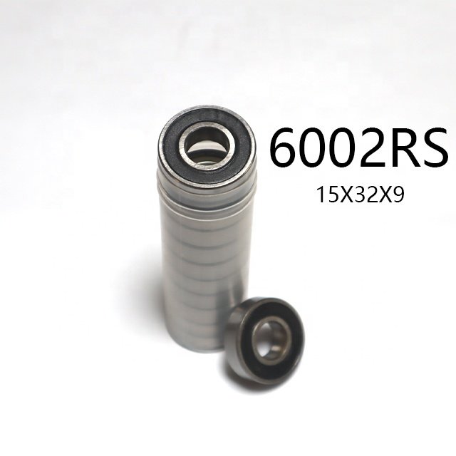 Hot Sale 6002-2RS Deep Groove Ball Bearings High Load Capacity Double Shielded Design Enhanced Durability High Speed 32mm