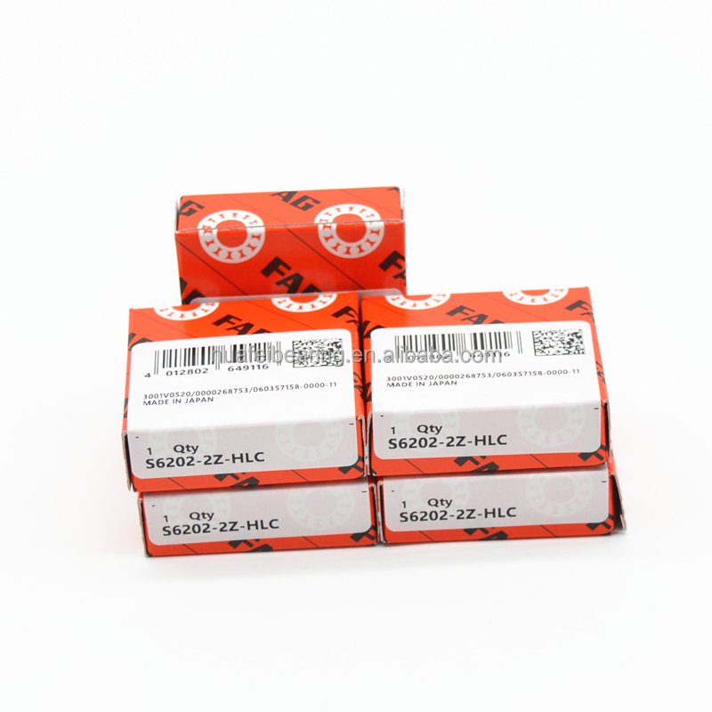 15*35*11mm FAG Stainless steel Bearing S6202-2Z-HLC deep groove ball bearing