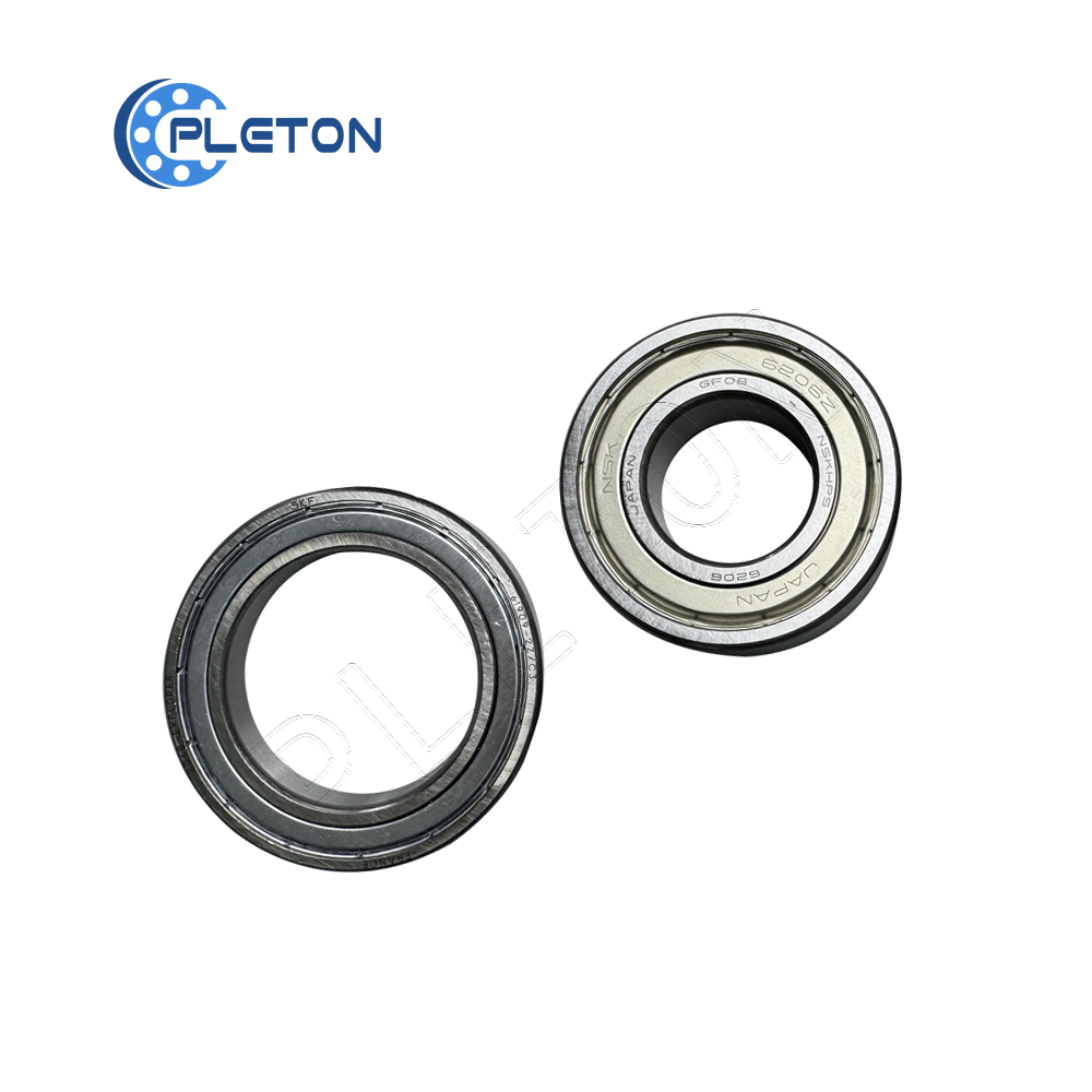 Precision C3 Clearance Single Row Deep Groove Ball Bearing Stainless Steel 2RS/ZZ/RS Sealed Open Nylon/Steel Cage GCR15 Material
