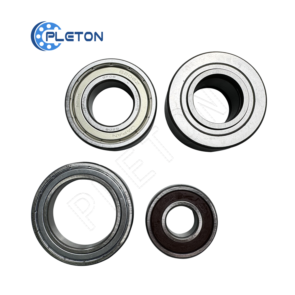 Precision C3 Clearance Single Row Deep Groove Ball Bearing Stainless Steel 2RS/ZZ/RS Sealed Open Nylon/Steel Cage GCR15 Material