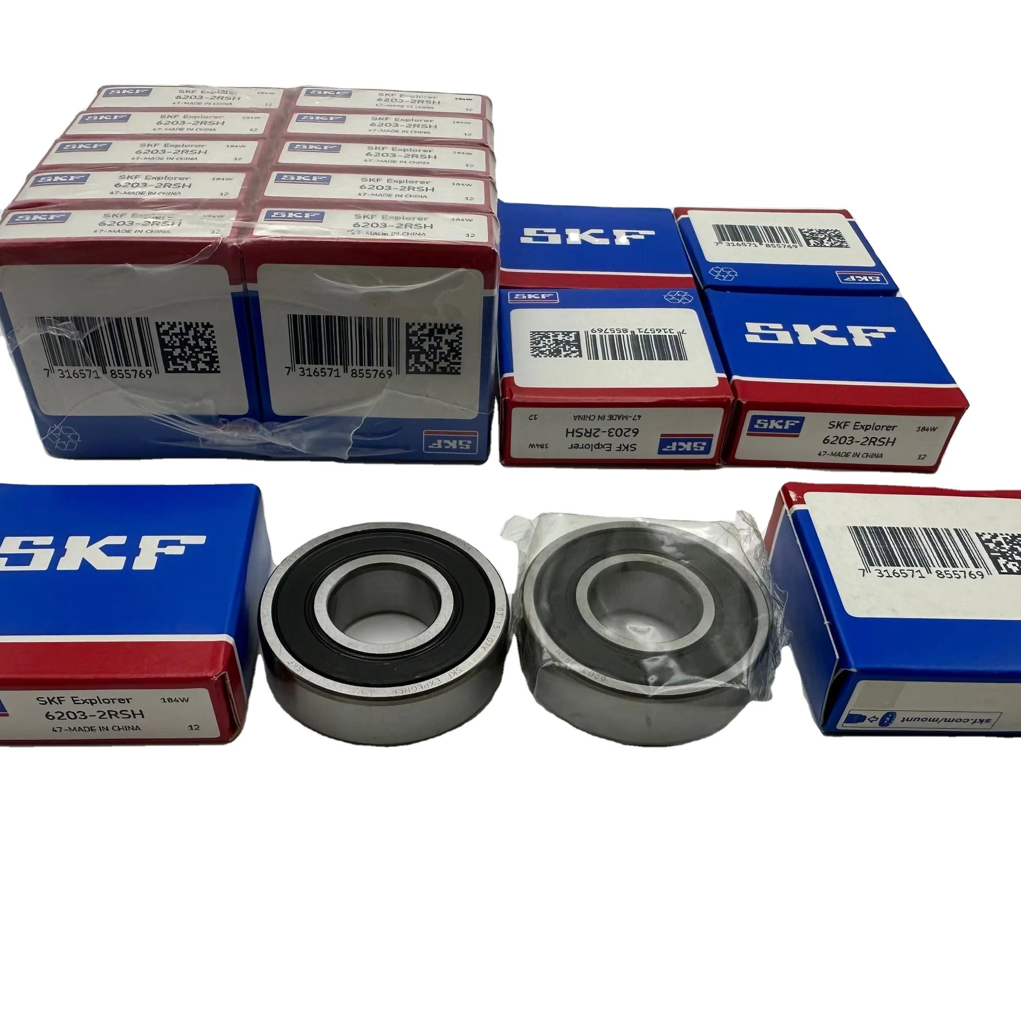 SKF NSK Bearing High Speed Auto Bearing Supplier ZZ Deep Groove Ball Bearing 6203 Roller Bearing Rodamientos Price List Original