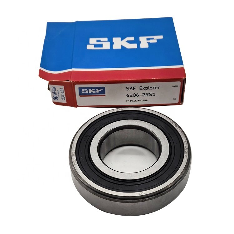 High Speed Original SKF Brand Deep Groove Ball Bearing 6206 2RS1 SKF Bearing prices