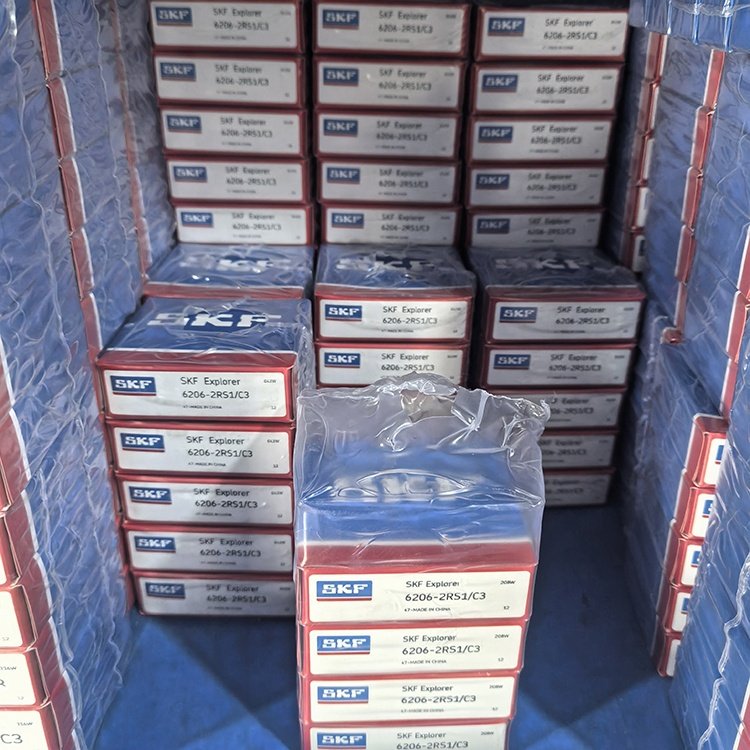 High Speed Original SKF Brand Deep Groove Ball Bearing 6206 2RS1 SKF Bearing prices