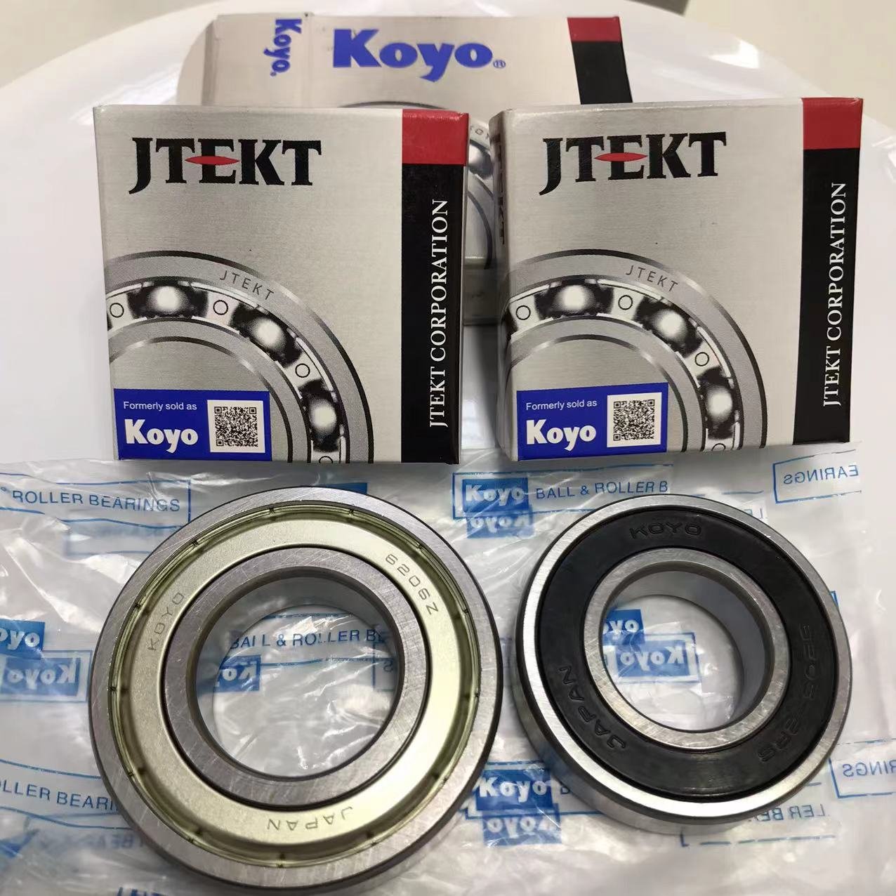 Original High Speed Single Row 6205 6206-ZZ/2RS Deep Groove Ball Bearing Stainless Material Precision Machinery P0/P6