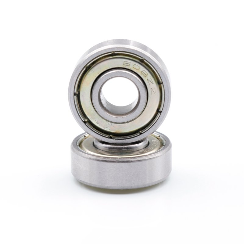 Carbon steel Deep groove ball bearing with extended inner ring 608 ZZ 8*22*9mm