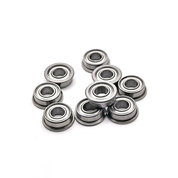 F684ZZ mini flanged bearing F684-2Z high quality deep groove ball bearings 4x9x4mm