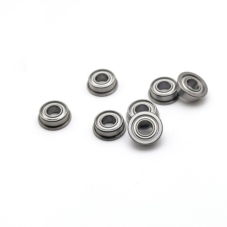 F684ZZ mini flanged bearing F684-2Z high quality deep groove ball bearings 4x9x4mm