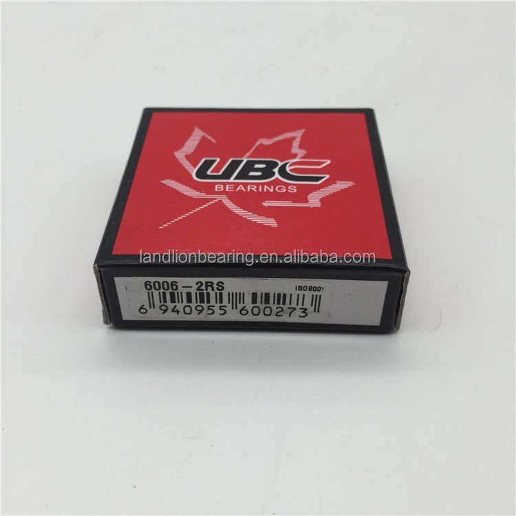 UBC Deep groove ball bearing 6201 6202 6203 6204 6205 6206 ZZ 2RS all type bearing