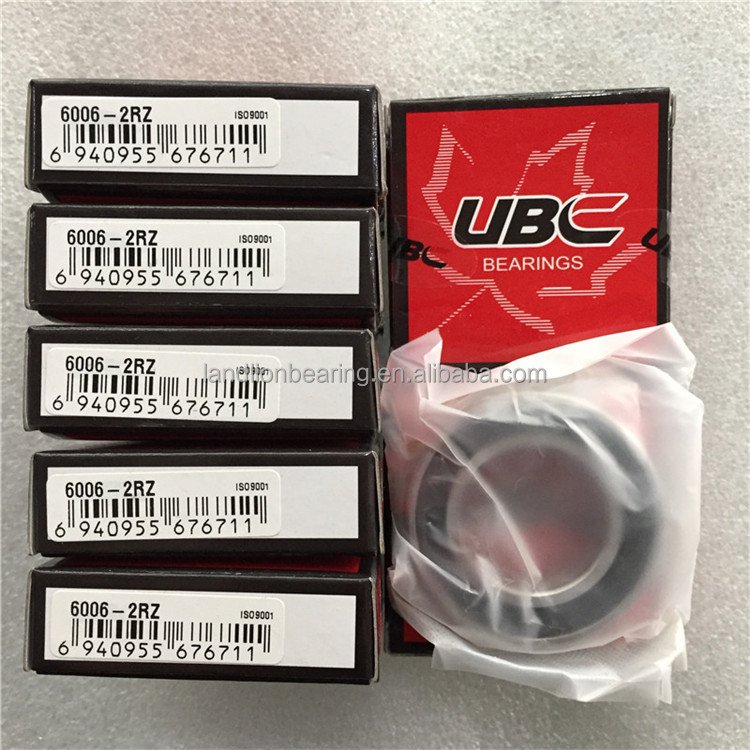 UBC Deep groove ball bearing 6201 6202 6203 6204 6205 6206 ZZ 2RS all type bearing