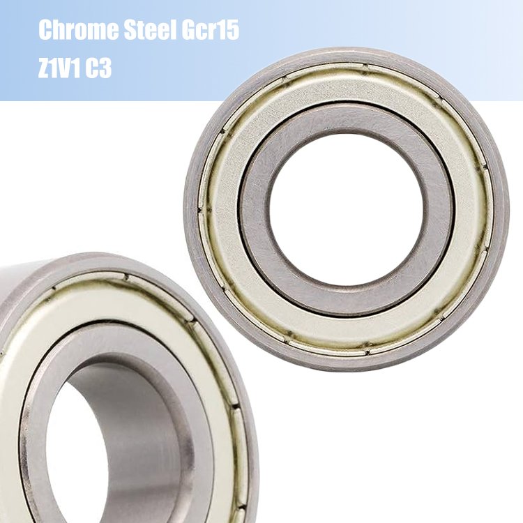 High Precision 6000ZZ Bearing 6000 2RS Deep Groove Ball Bearings Single 10*26*8mm Size Made China Stainless Chrome Steel Farm