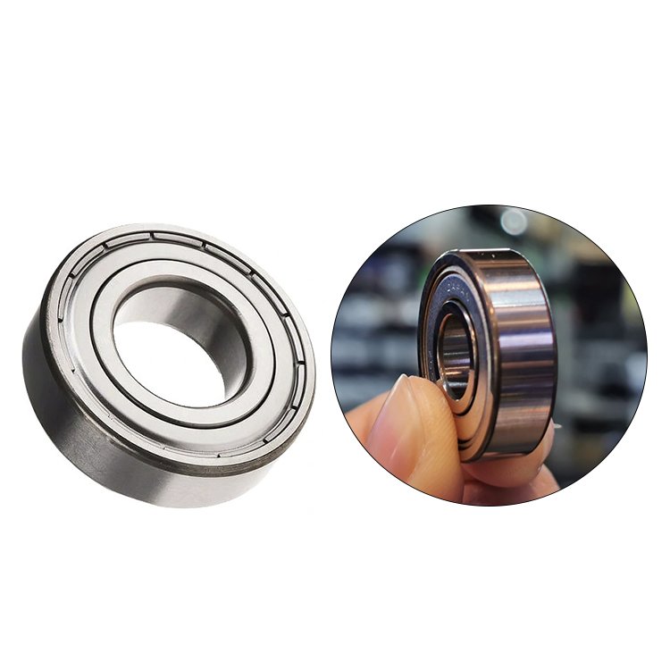 High Precision 6000ZZ Bearing 6000 2RS Deep Groove Ball Bearings Single 10*26*8mm Size Made China Stainless Chrome Steel Farm