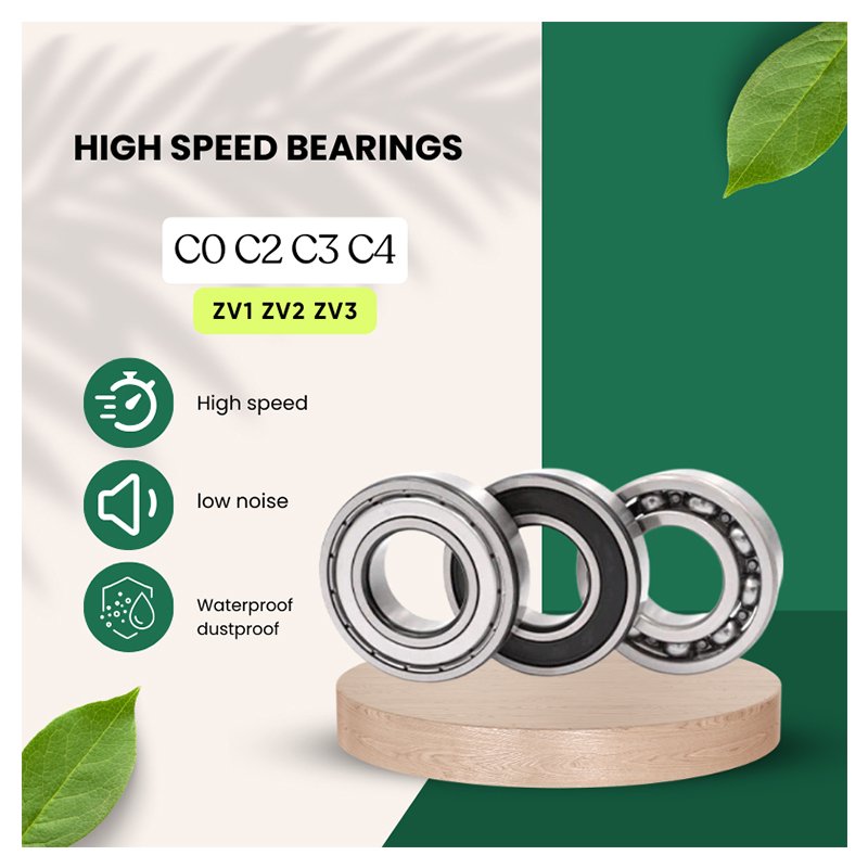 High Speed Car Bearing 6312 RS ZZ Chrome Steel Single row deep groove ball bearing size 60x130x31mm