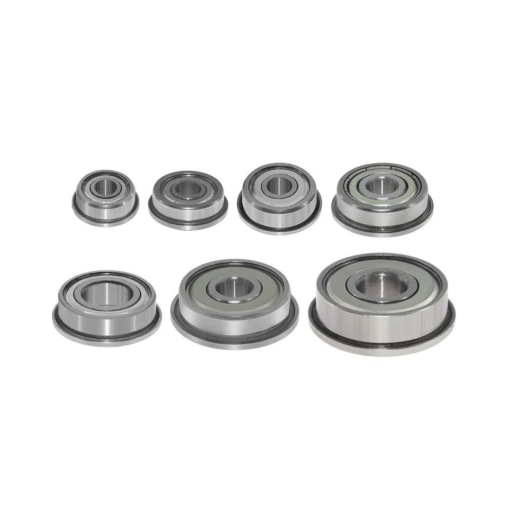 MF128-ZZ High Precision 2 RS MF113 MF74 MF84 MF85 MF93 MF104 MF128 MF115 ZZ Flange Deep Groove Ball Bearings