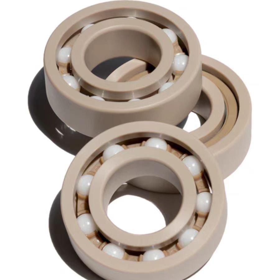Food-grade Deep Groove Ball Bearing 6004 6005 6000 Waterproof Plastic Bearings and insulated bearing for skateboard