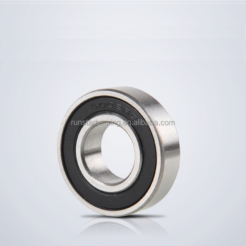 Small 17*35*10mm Motorcycle Deep Groove Ball Bearing High Speed 6003-2RS Sealed with Rubber Seal Steel Cage Factory Direct