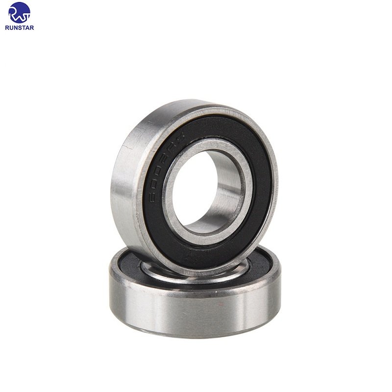 Small 17*35*10mm Motorcycle Deep Groove Ball Bearing High Speed 6003-2RS Sealed with Rubber Seal Steel Cage Factory Direct