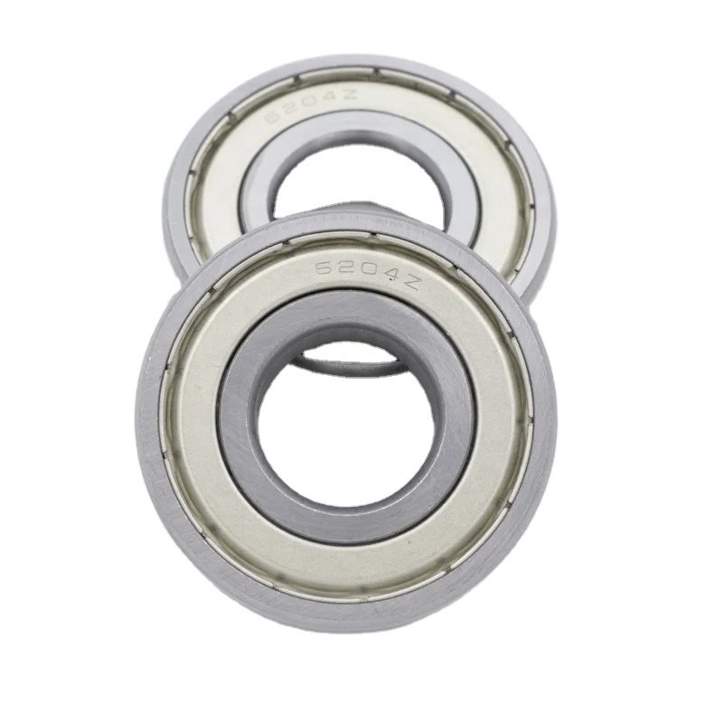 MTZC Motorcycle part 6204 zz 2rs deep groove ball bearing high quality small bearings 6204