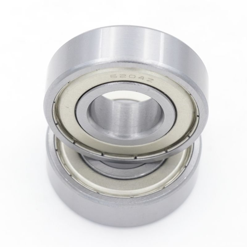 MTZC Motorcycle part 6204 zz 2rs deep groove ball bearing high quality small bearings 6204