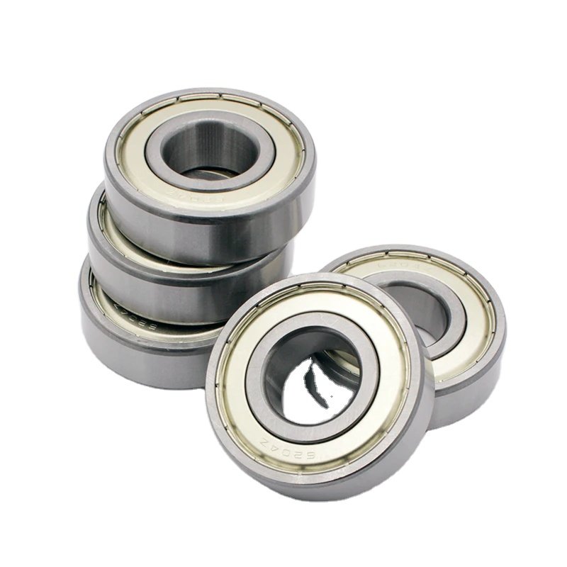 MTZC Motorcycle part 6204 zz 2rs deep groove ball bearing high quality small bearings 6204