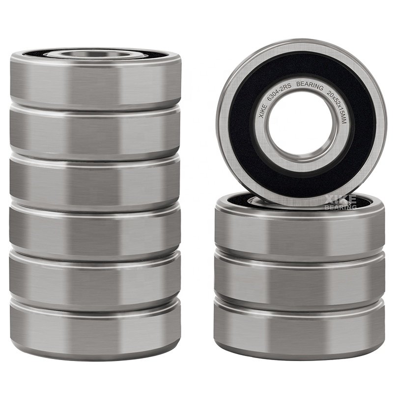 6304 2Rs Ball High Speed Deep Groove Ball Bearing Size 20X52X15mm