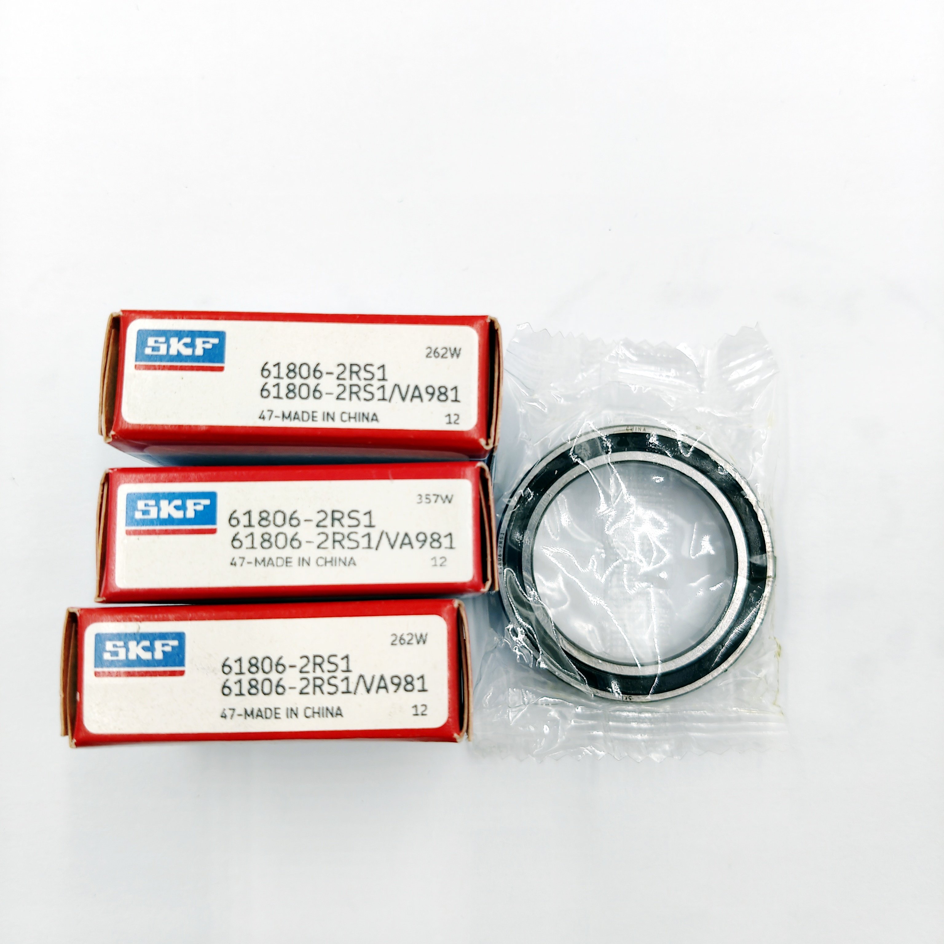 61806-2RS1/VA981 61806-2RS1 SKF original Single row deep groove ball bearings with seals SKF ball bearing size 30*42*7 mm