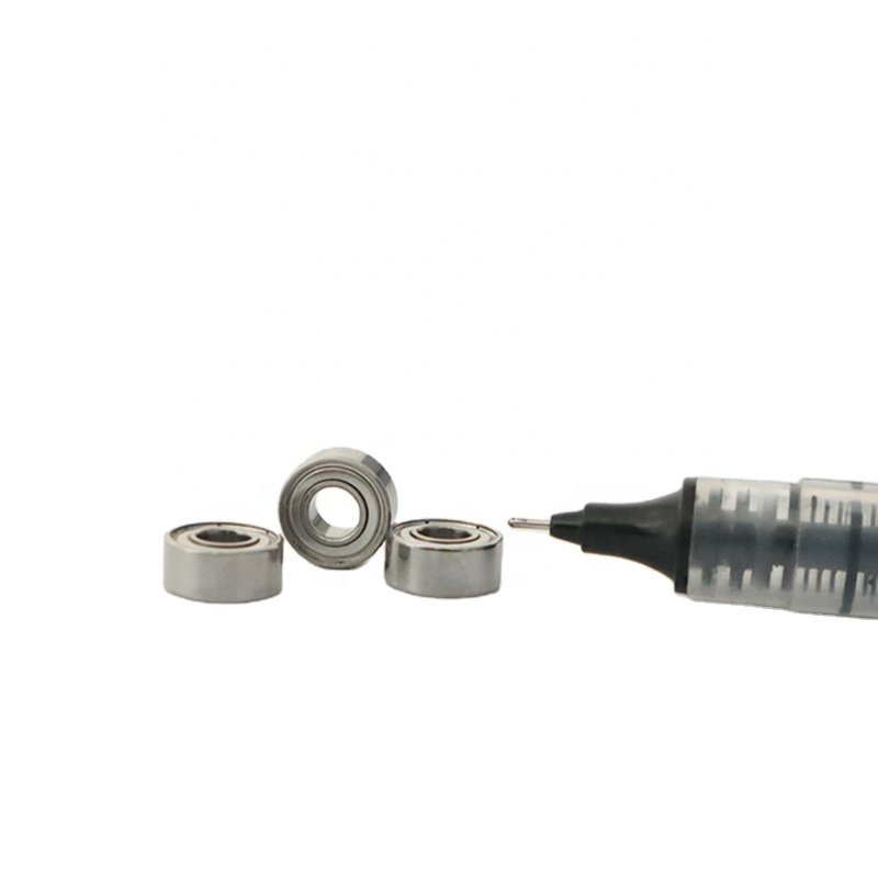 Miniature stainless steel deep groove ball bearing S 695 S 627 S 681zz with si3n4 ceramic balls