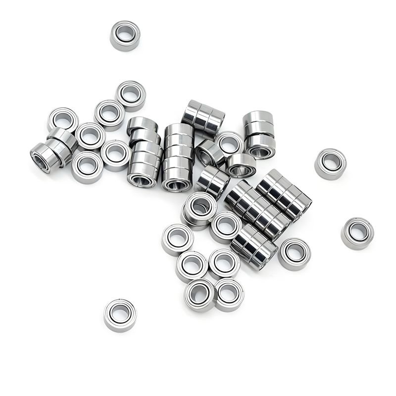 Miniature stainless steel deep groove ball bearing S 695 S 627 S 681zz with si3n4 ceramic balls