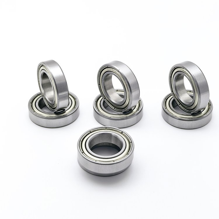 12mm high speed deep groove ball bearing 6801-2RS 6801ZZ 12x21x5mm for bicycle bearing