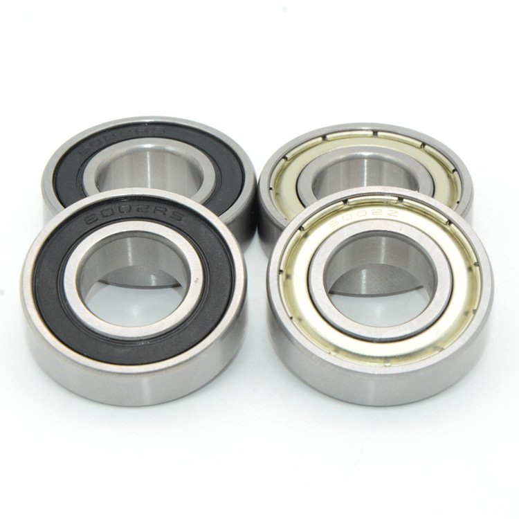 Direct Factory Supply High-Speed Ceramic Deep Groove Ball Bearing 6002 Long Service Life Sealed ZZ Type Steel Cage P2 C3