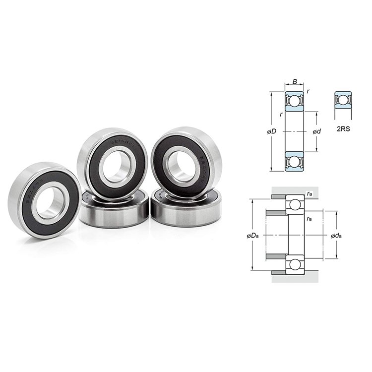 Factory Wholesale Bearing Deep Groove Ball Bearing 6212 2rs
