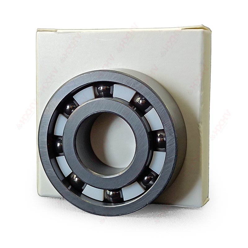 6200 Single Row Non-magnetic Si3N4 Silicon Nitride 10x30x9 mm HXHV Full Ceramic Ball Bearing