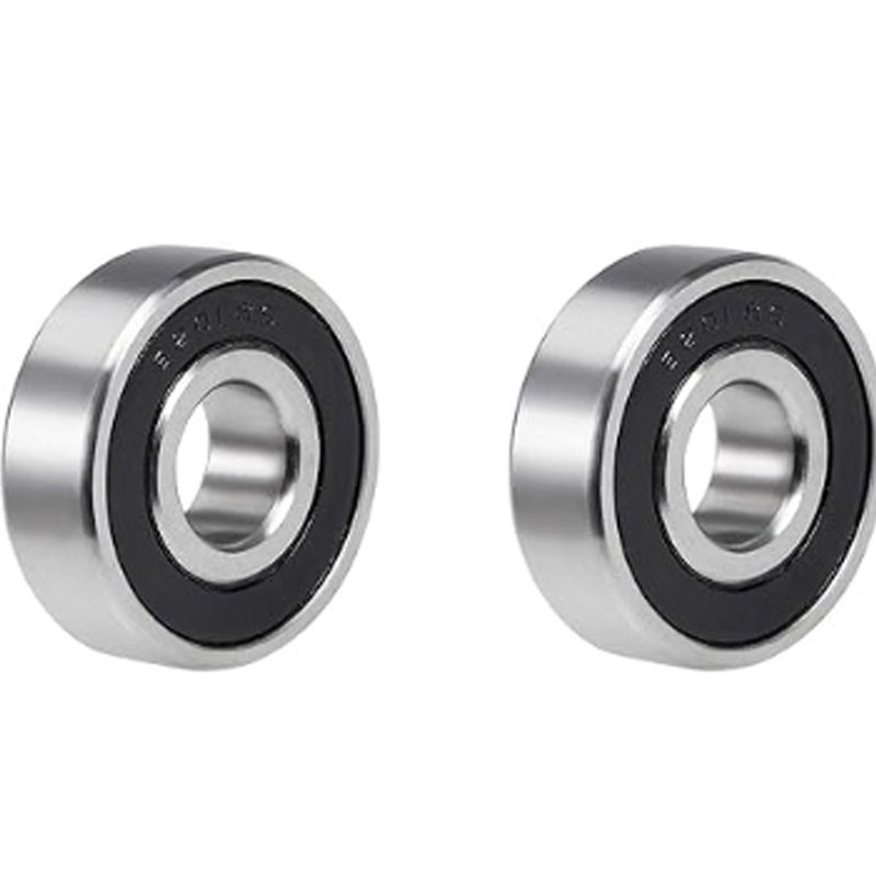 6301-2RS Double Rubber Seal Bearings 12x37x12mm Pre-Lubricated Stable Performance and Cost Effective Deep Groove Ball Bearings