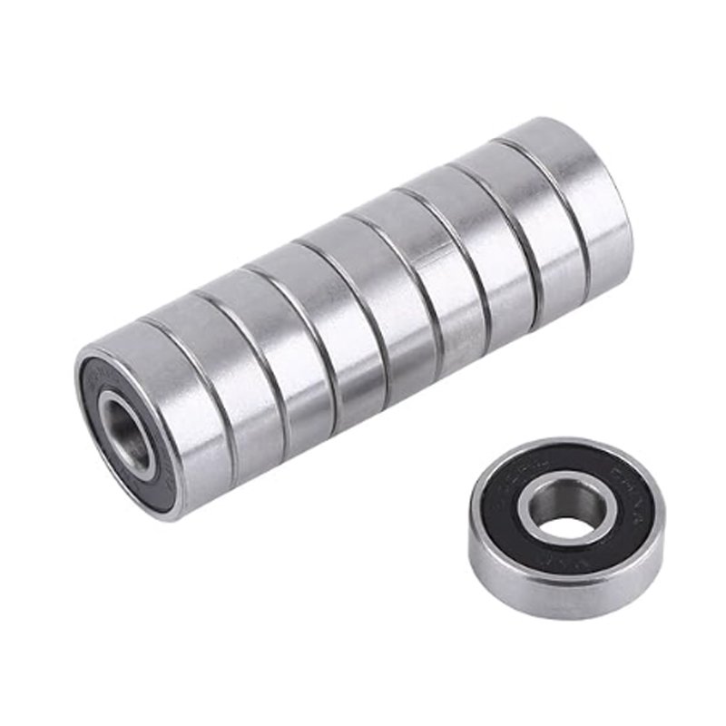 6301-2RS Double Rubber Seal Bearings 12x37x12mm Pre-Lubricated Stable Performance and Cost Effective Deep Groove Ball Bearings