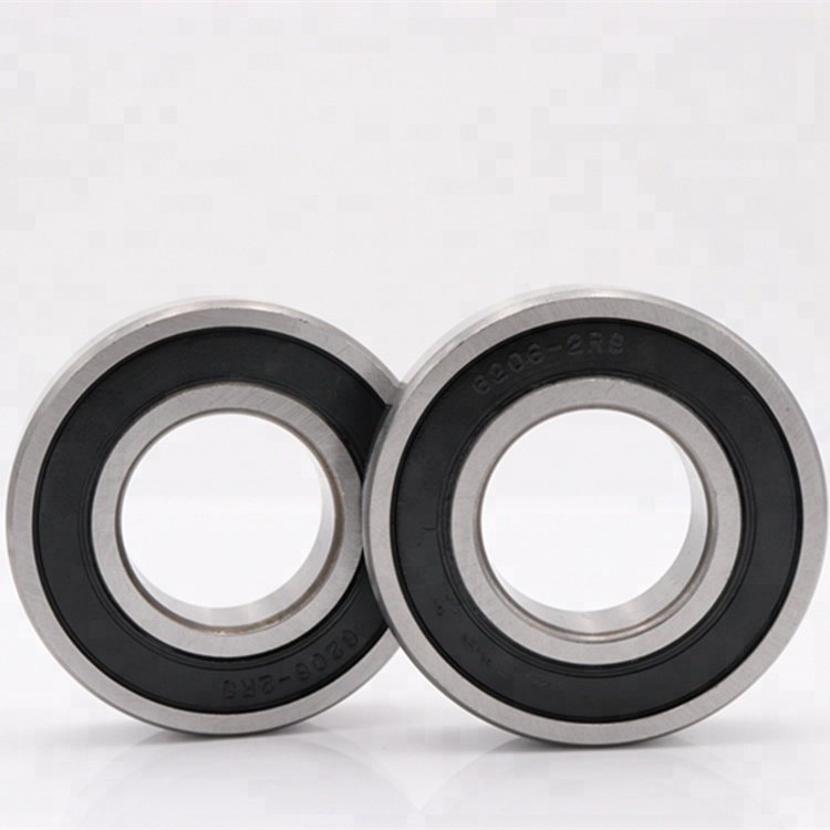 RMO Motorcycle bearing 6206ZZ 6206 2rs Deep groove ball bearing rubber metal shield bearings 6206 with 30*62*16mm
