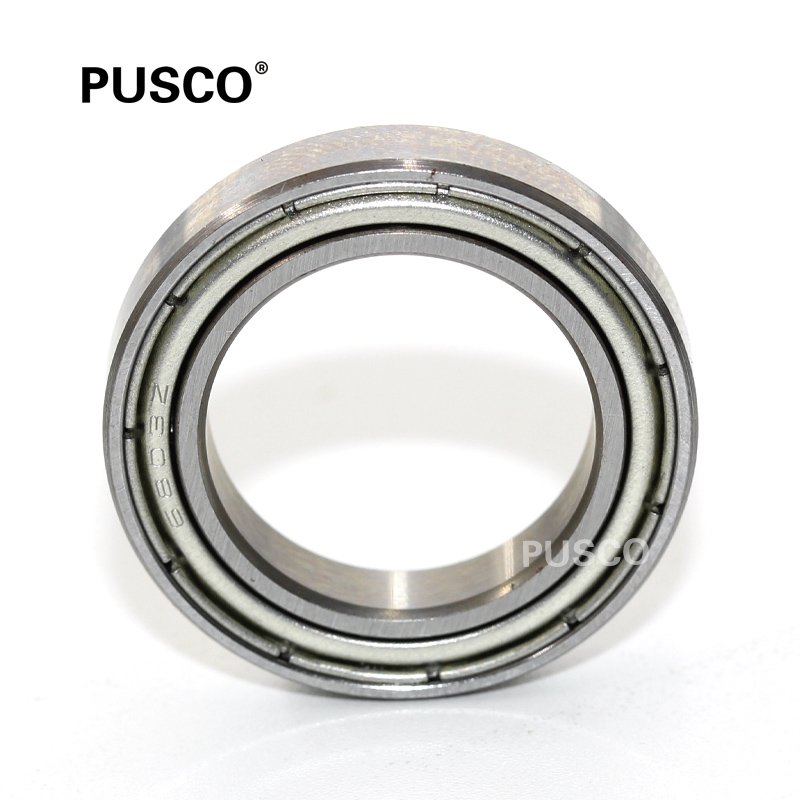 PUSCO 6803 ZZ Thin Section Bearing Deep Groove Ball Bearing for Motorcycle Bike Customization Stainless Steel Miniature Bearing