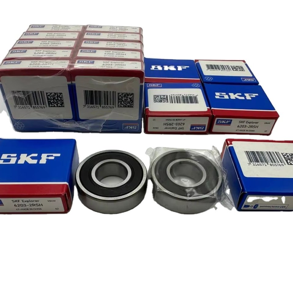 Original SKF Bearing 6203 SKF Single row deep groove ball bearing 6203 2RS ZZ sealed open chrome steel ball bearings rodamientos