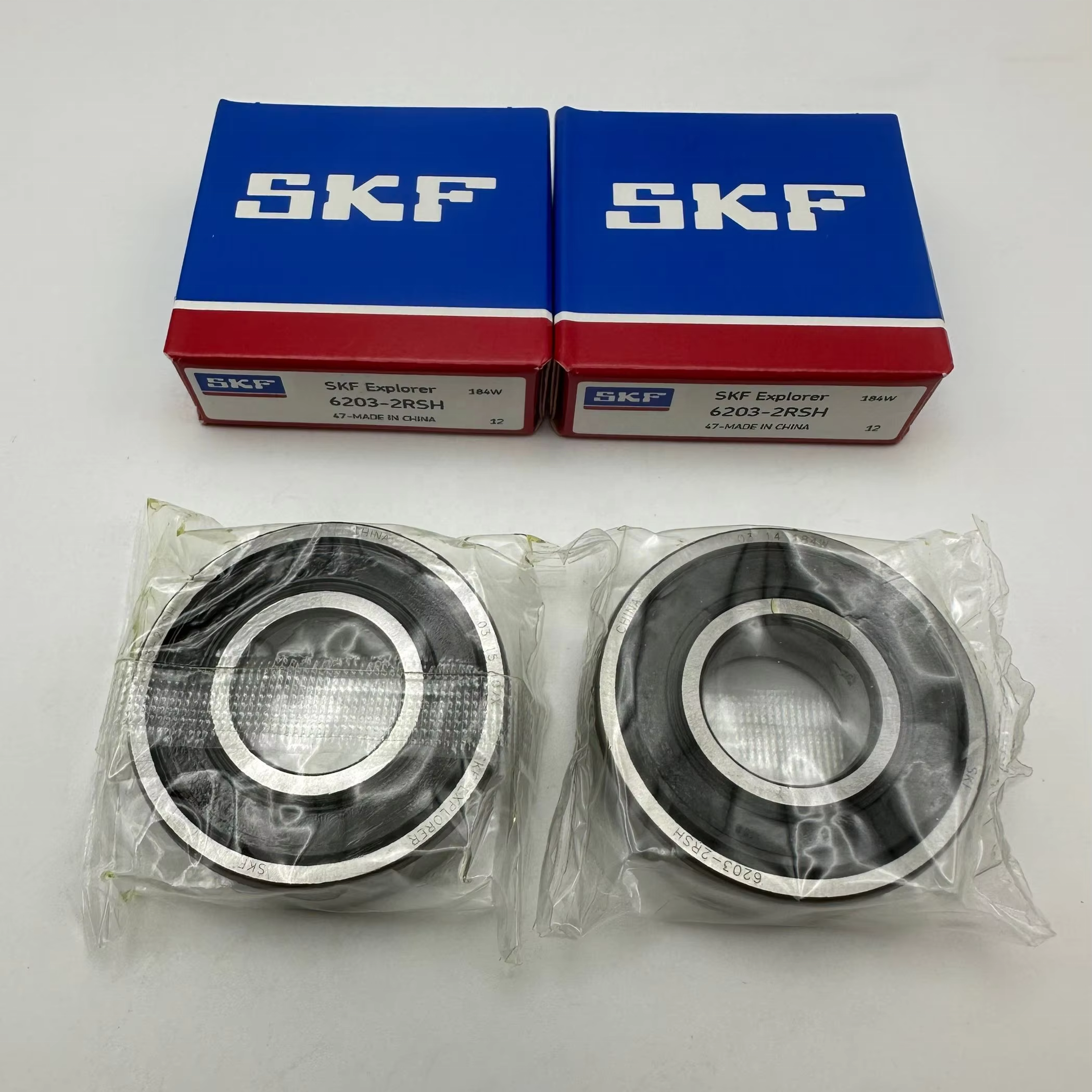 Original SKF Bearing 6203 SKF Single row deep groove ball bearing 6203 2RS ZZ sealed open chrome steel ball bearings rodamientos