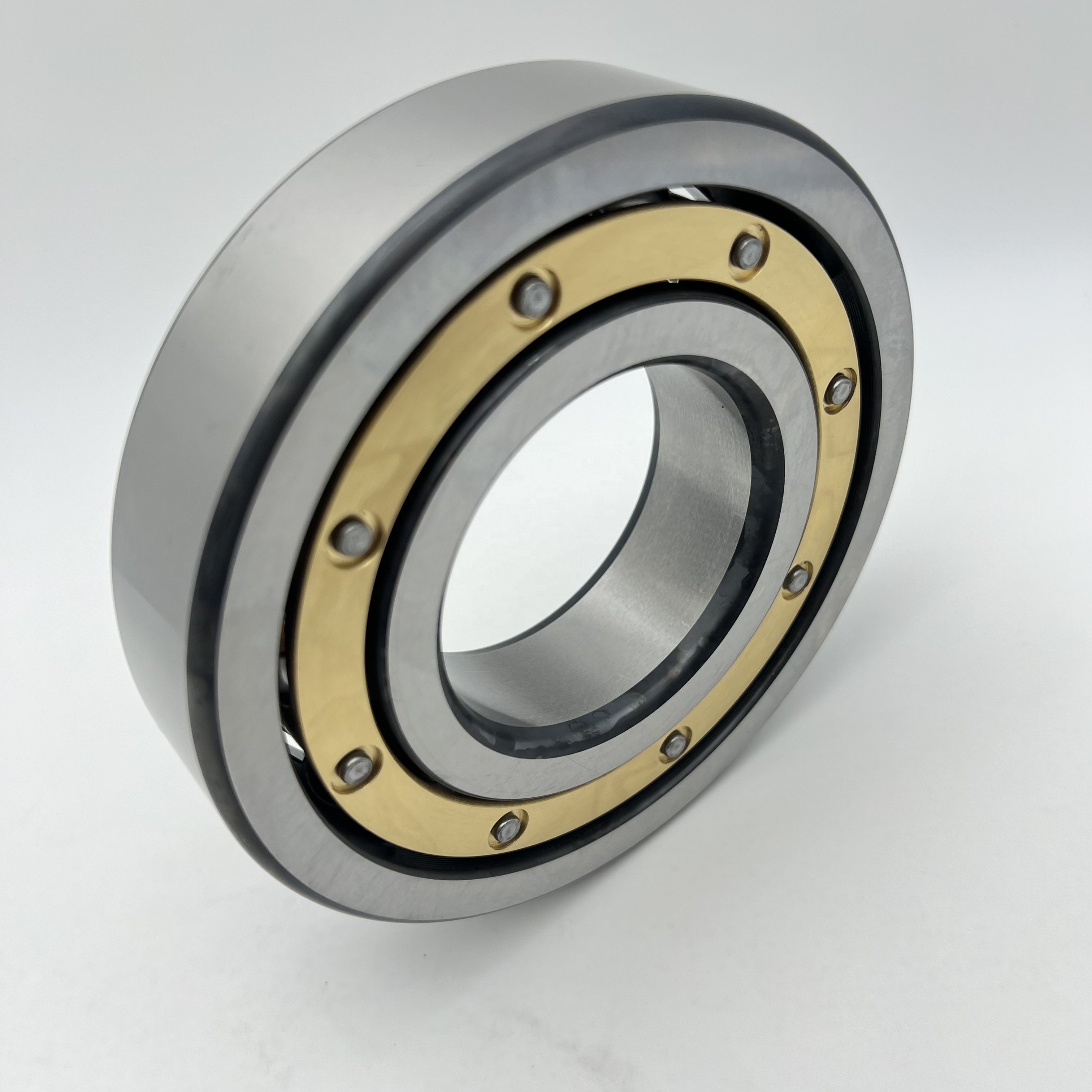 Quality Assurance 65*140*33mm Single Row Brass Cage Deep Groove Ball Bearing 6313 M/C3
