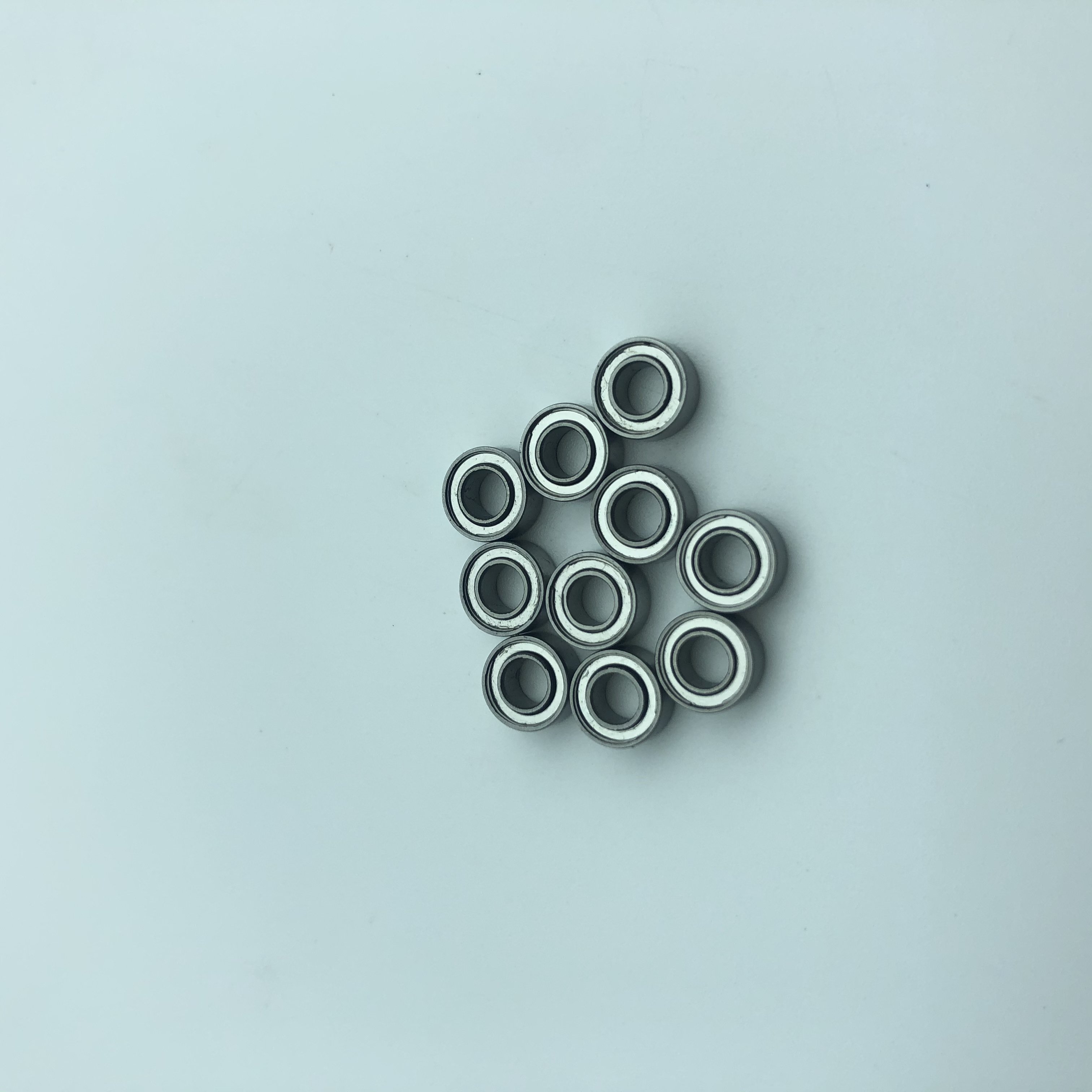 Miniature Deep Groove Ball Bearing Stainless Steel Rings Black Ceramic Balls SR144C Z for Motor Table Saw Bearing Aoke