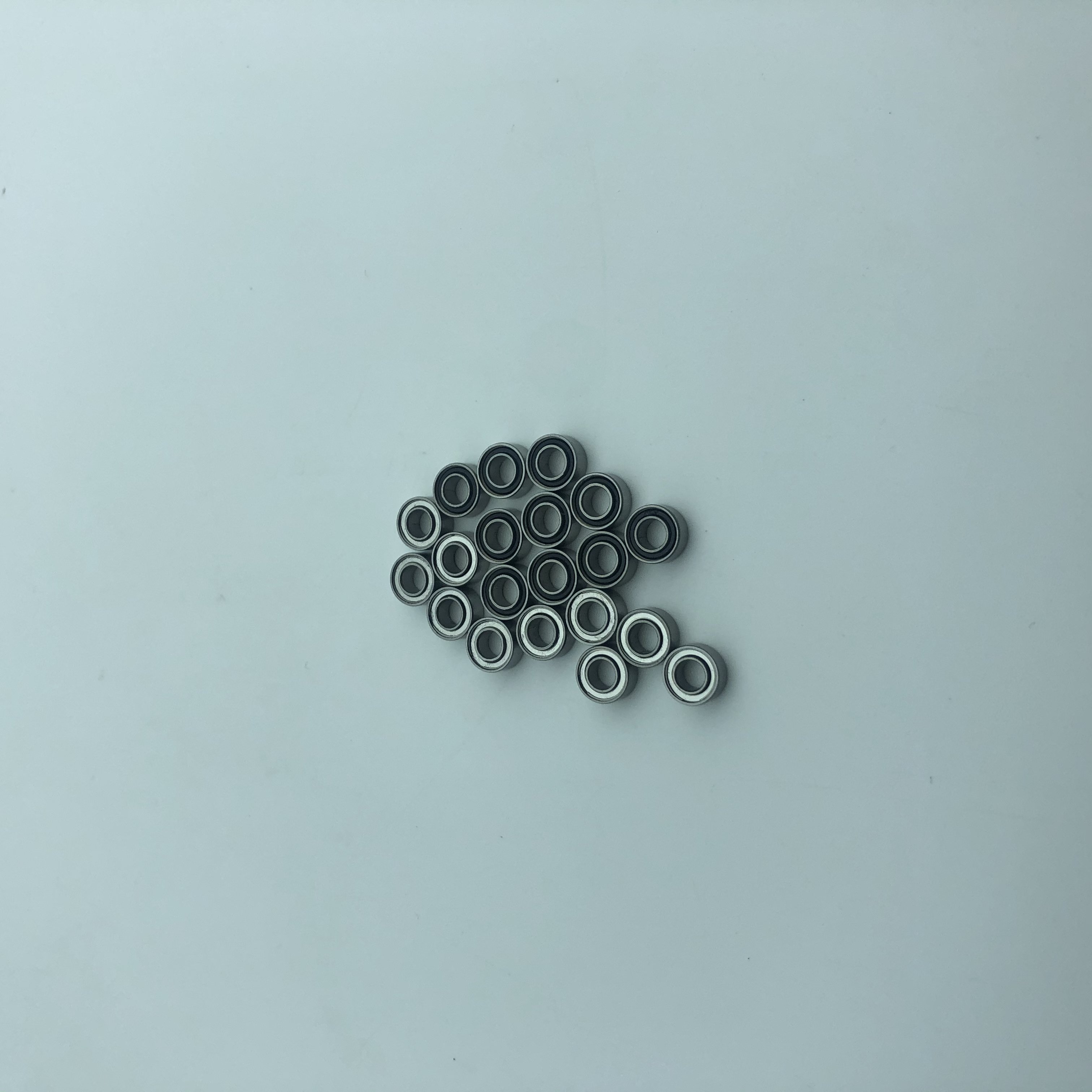 Miniature Deep Groove Ball Bearing Stainless Steel Rings Black Ceramic Balls SR144C Z for Motor Table Saw Bearing Aoke