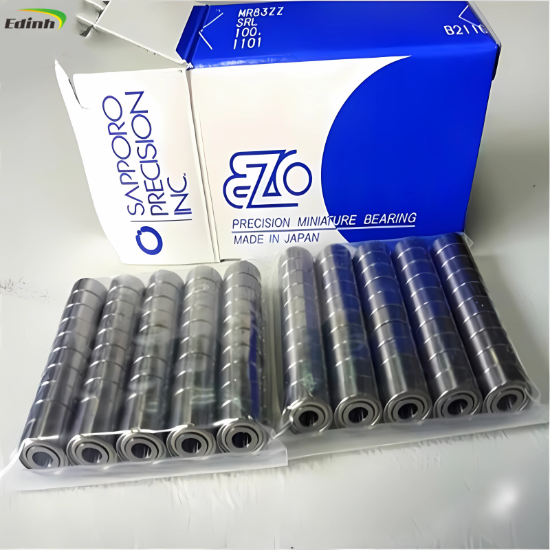 Japan brand EZO Miniature deep groove ball bearing MR63ZZ