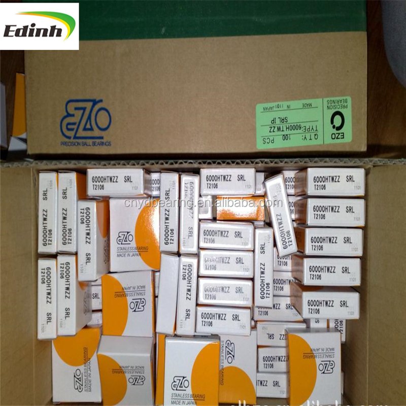 Japan brand EZO Miniature deep groove ball bearing MR63ZZ