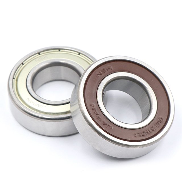 NSK brand High Quality waterproof shell earrings Deep Groove Ball Bearing 6301 2RS Industries Roller Steel Cage ZZ