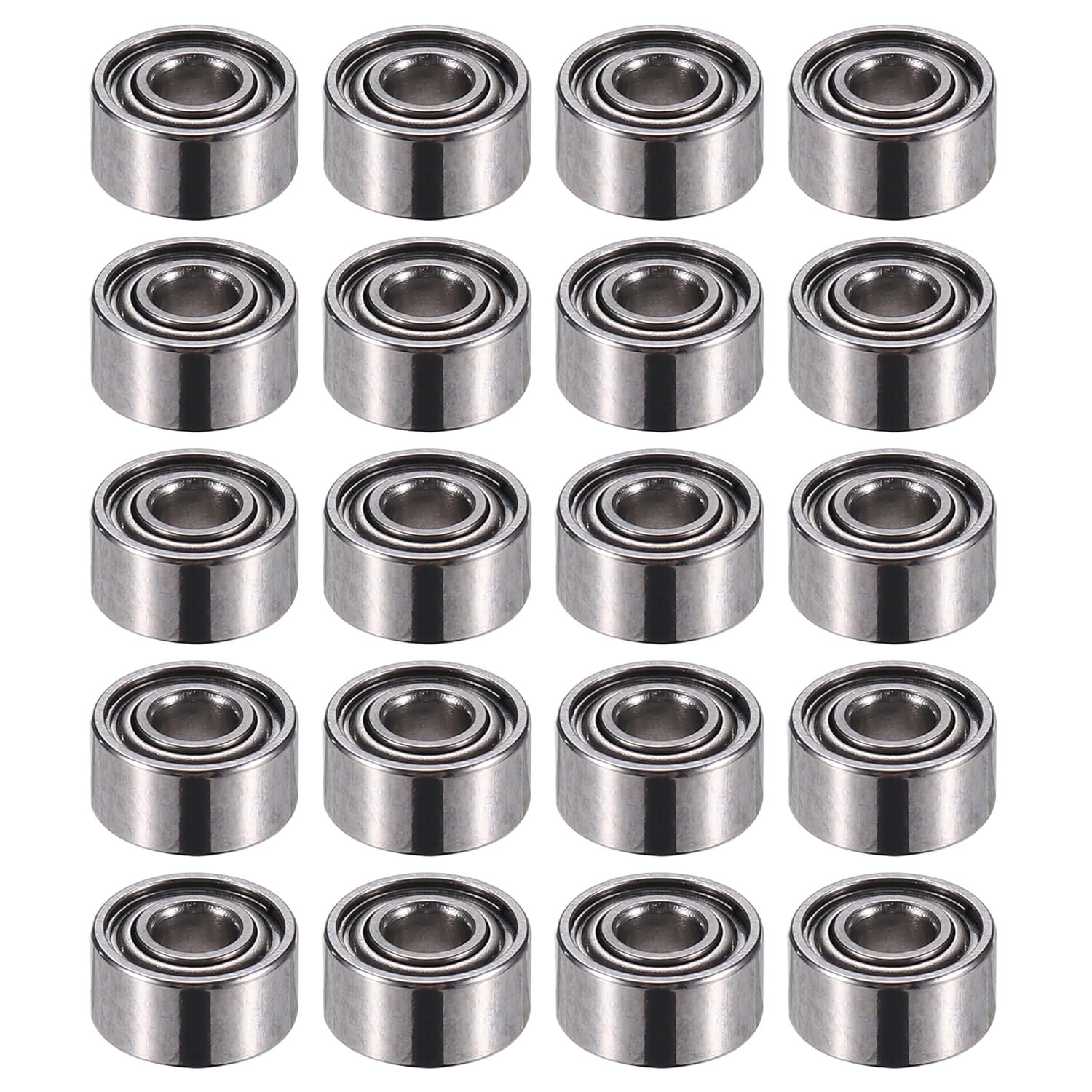 MTZC Motorcycle Parts 682 Deep Groove Ball Bearings 2mm Inner Dia 5mm OD 2.3mm Bore Chrome Steel 682ZZ 682RS Bearings