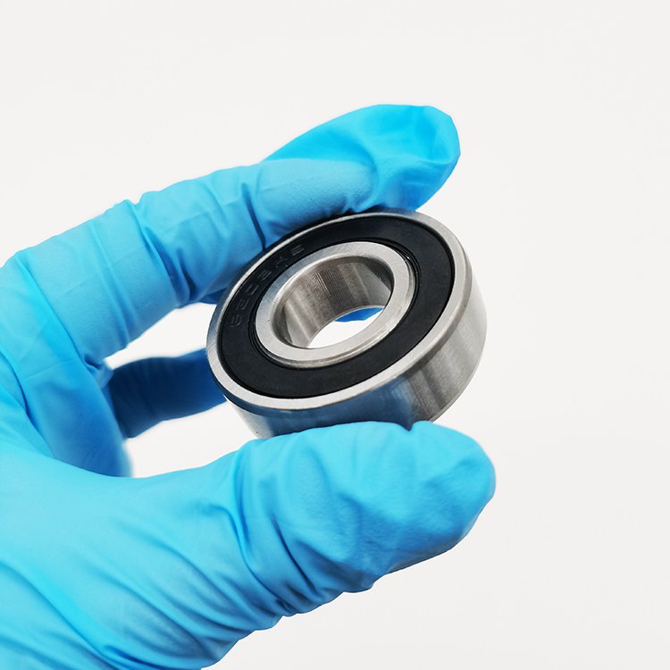 Precision Bearing Long Life Gcr15 Chrome Steel Single Row P6 Deep Groove Ball Bearing 6200 Single Box Bearing for Motorcycle