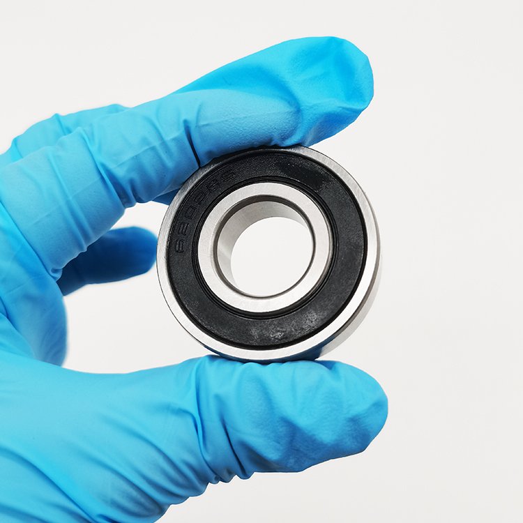 Precision Bearing Long Life Gcr15 Chrome Steel Single Row P6 Deep Groove Ball Bearing 6200 Single Box Bearing for Motorcycle