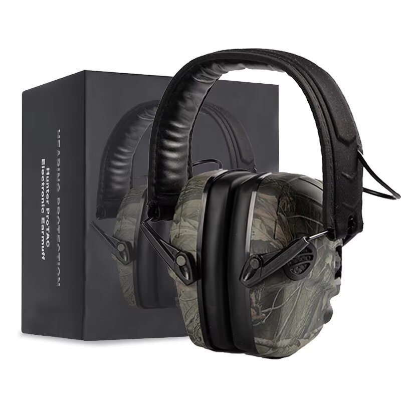 High Density Silencer Sponge Durable ABS Ear Muffs Electronic Hearing Protection Tactical Walker Earmuff For Shooting