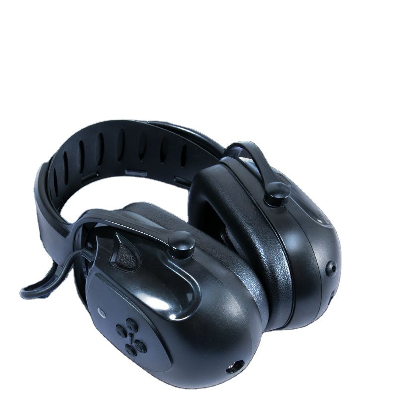 Multi-Function Over-the-head Earmuffs with HiFi Sound Quality for Telecommunication for Ear protection