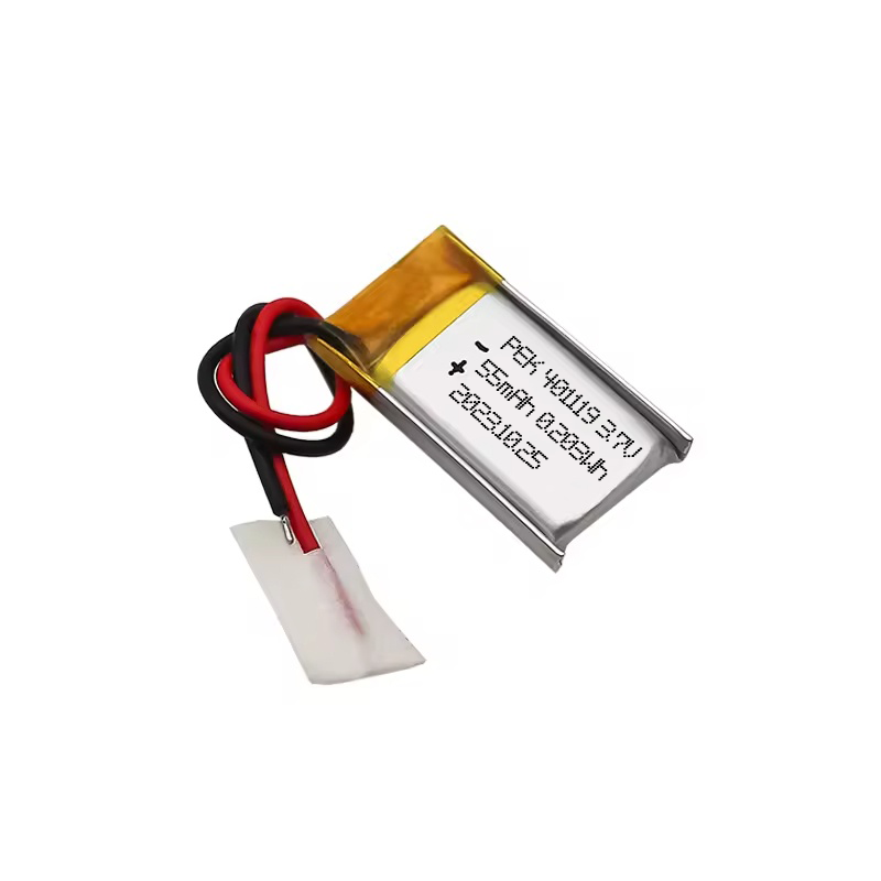 PEEIK 401119 55mAh 3.7V Safety-certified Batteries Safety Protection Hearing Aid USB Flash Drive Mobile Payment Device